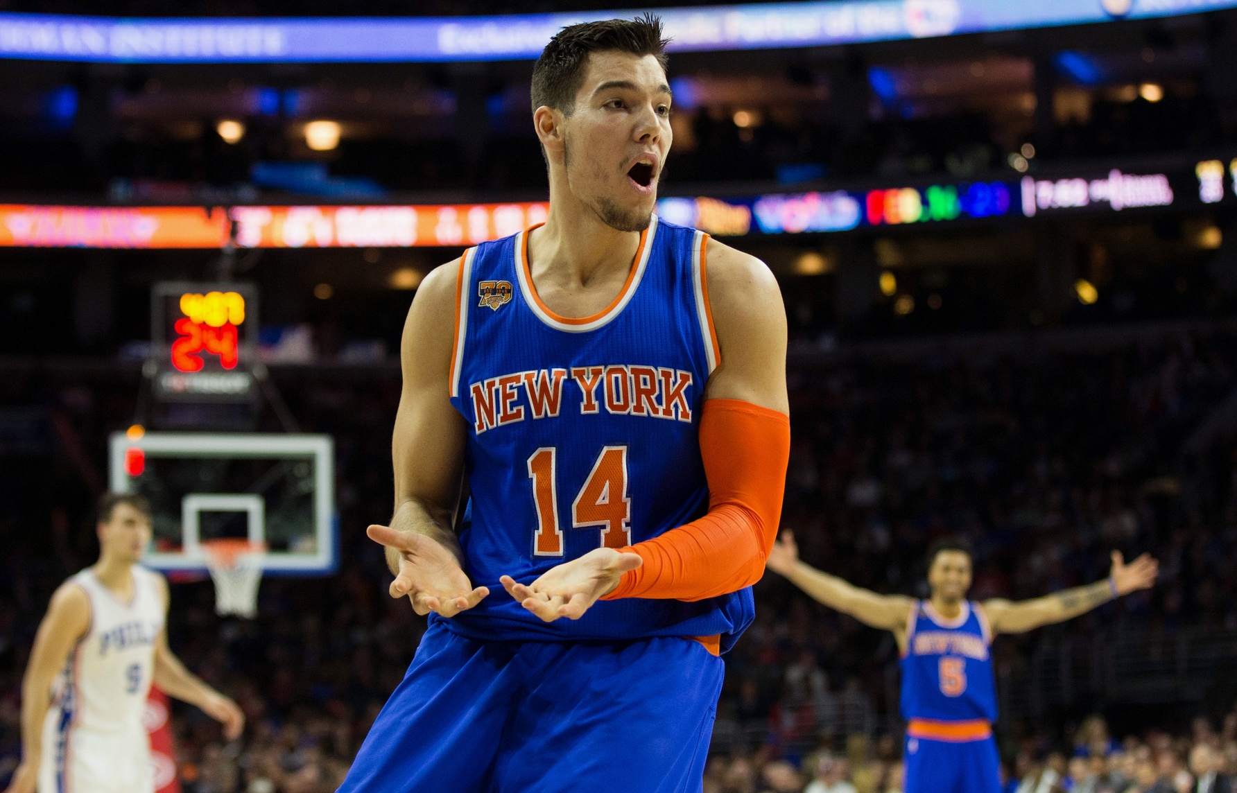 New York Knicks: Willy Hernangomez earning more playing time 