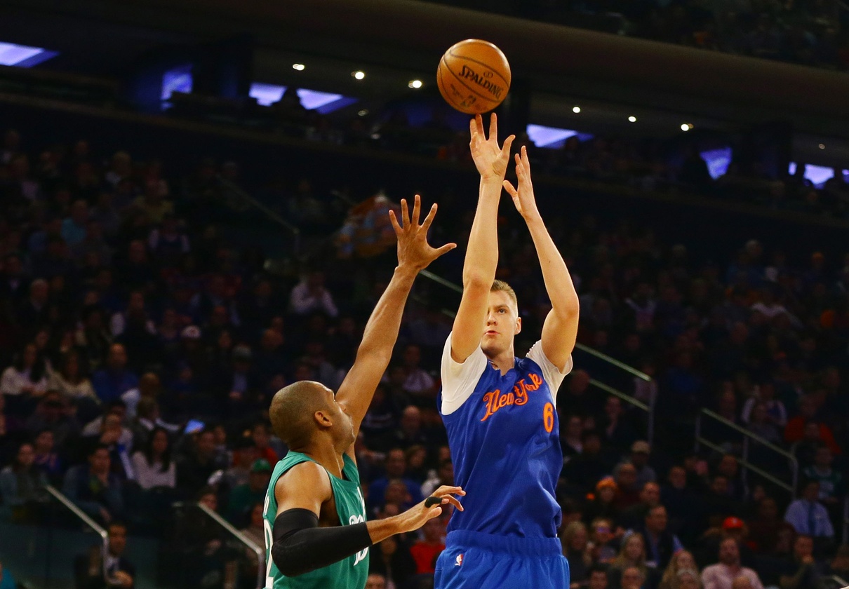 New York Knicks vs. Boston Celtics: Kristaps Porzingis out, Ron Baker starting 