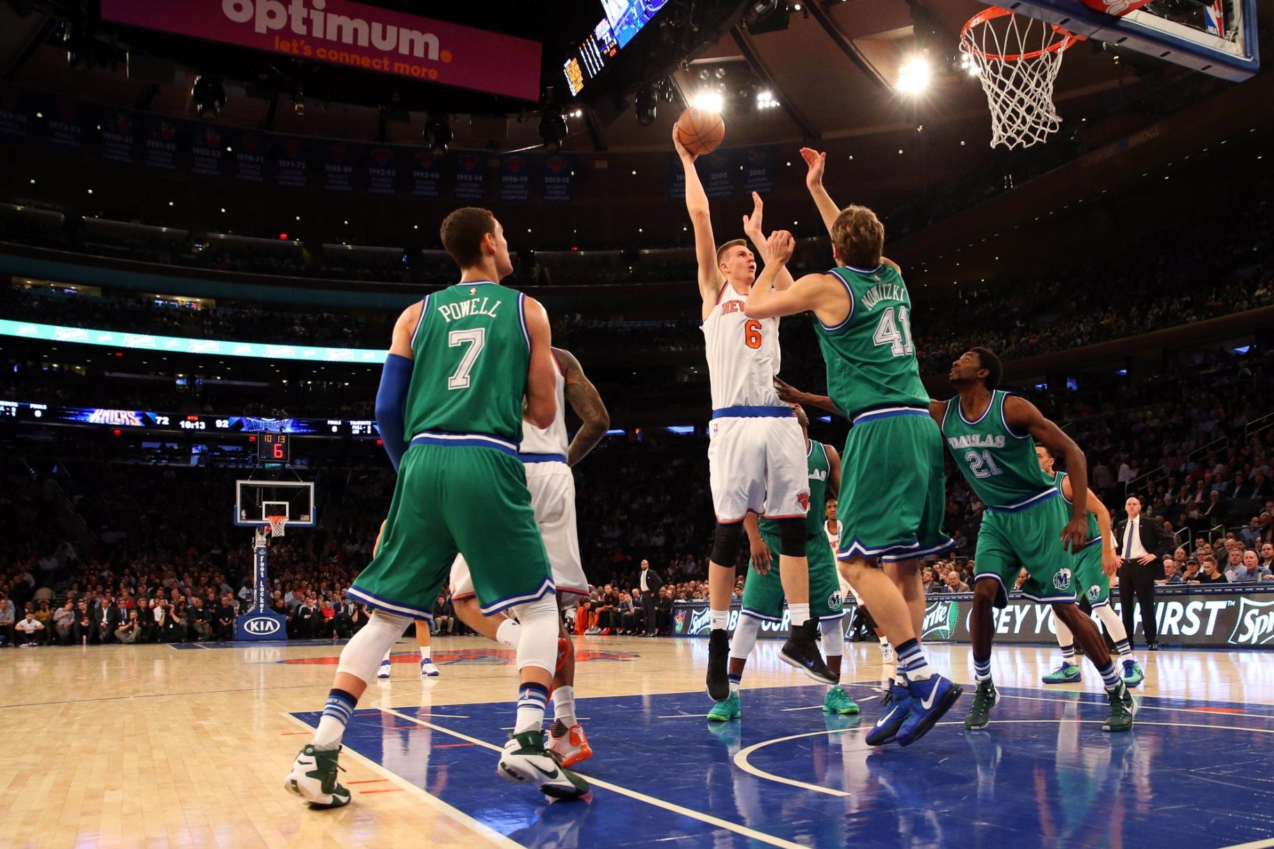 New York Knicks vs. Dallas Mavericks: Kristaps Porzingis and Dirk Nowitzki are both struggling 