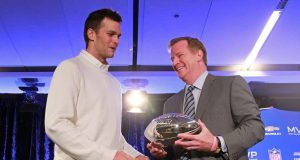 Roger Goodell claims handing Vince Lombardi Trophy to Tom Brady won't be awkward 