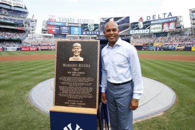 New York Yankees Monument Park Retired Numbers Unsigned Plaque