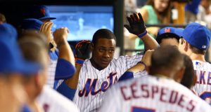 How inconsistent has the New York Mets' hitting been? 1