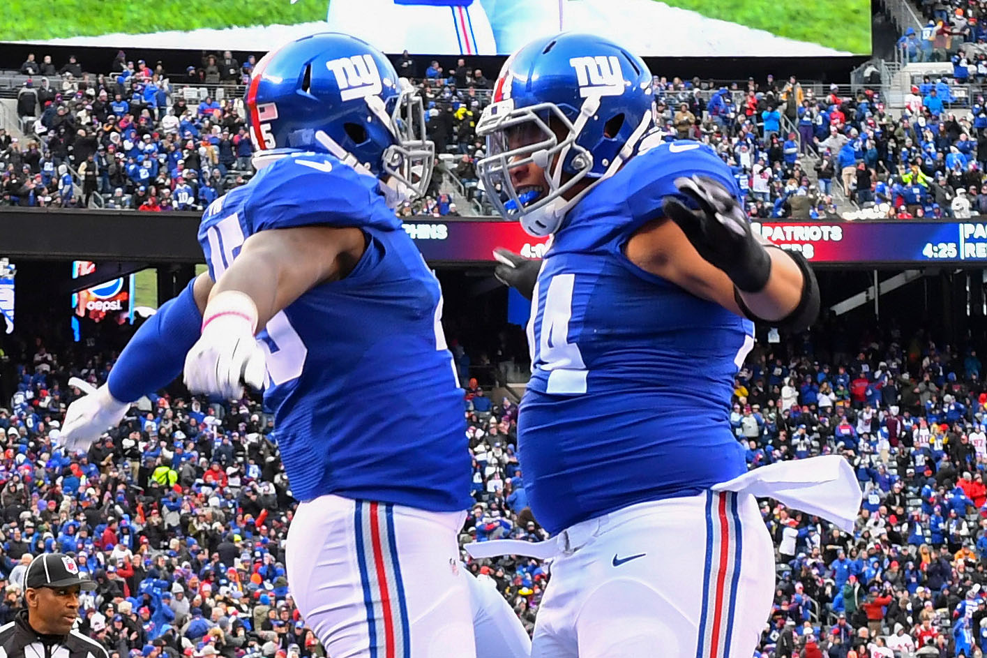 The New York Giants have a 'giant' gap at left tackle 