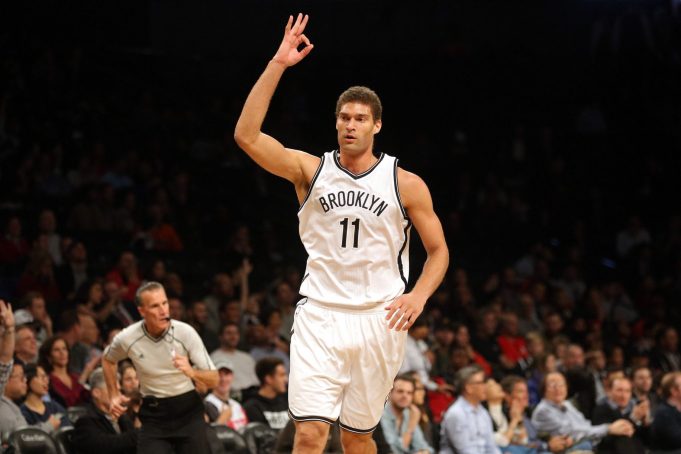 Brook Lopez hits a career-high six threes in the first half 2