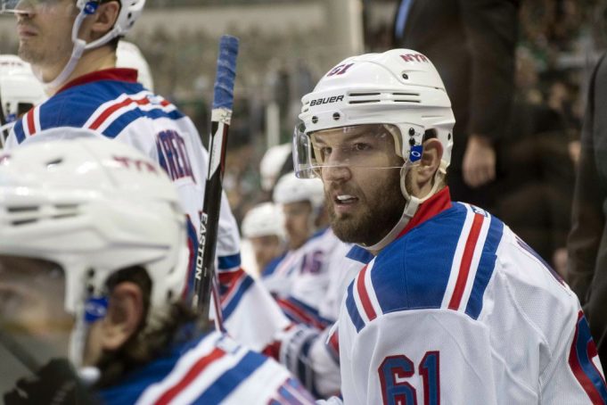 New York Rangers: Rick Nash and Pavel Buchnevich on the mend 