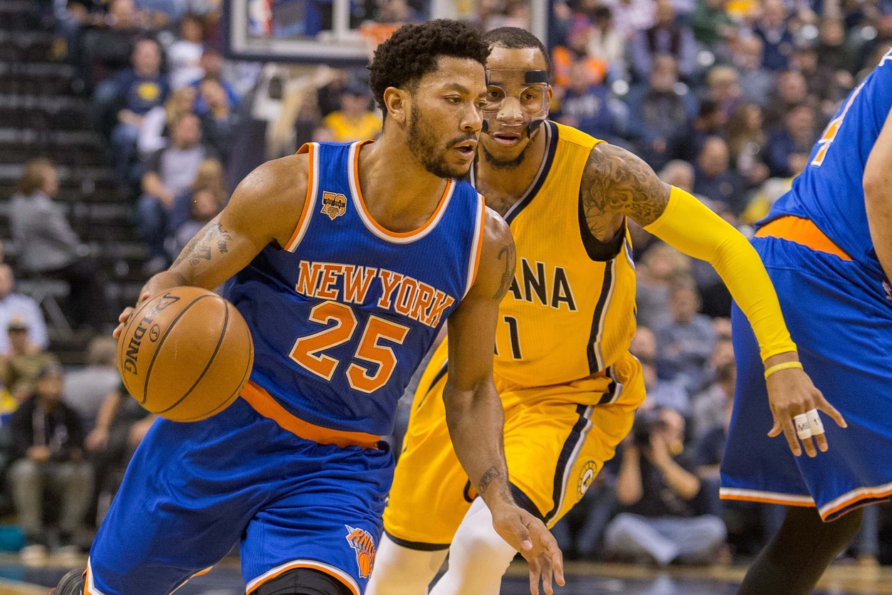 New York Knicks: Derrick Rose is back with the team 