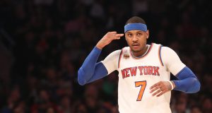 New York Knicks: Carmelo Anthony's late and close field goal percentage is terrible 