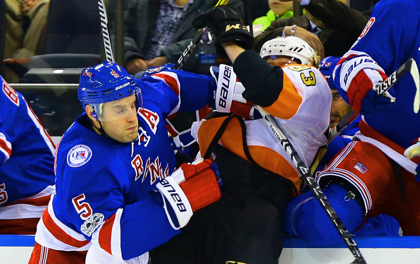 Philadelphia Flyers steal one against Henrik Lundqvist, New York Rangers (Highlights) 