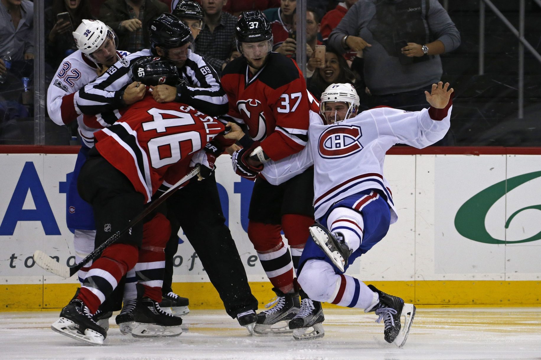 New Jersey Devils: Karl Stollery's hit was a questionable major 2
