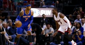 New York Knicks vs. Chicago Bulls: Dwyane Wade says Carmelo Anthony will stay 'win, lose, or draw' 