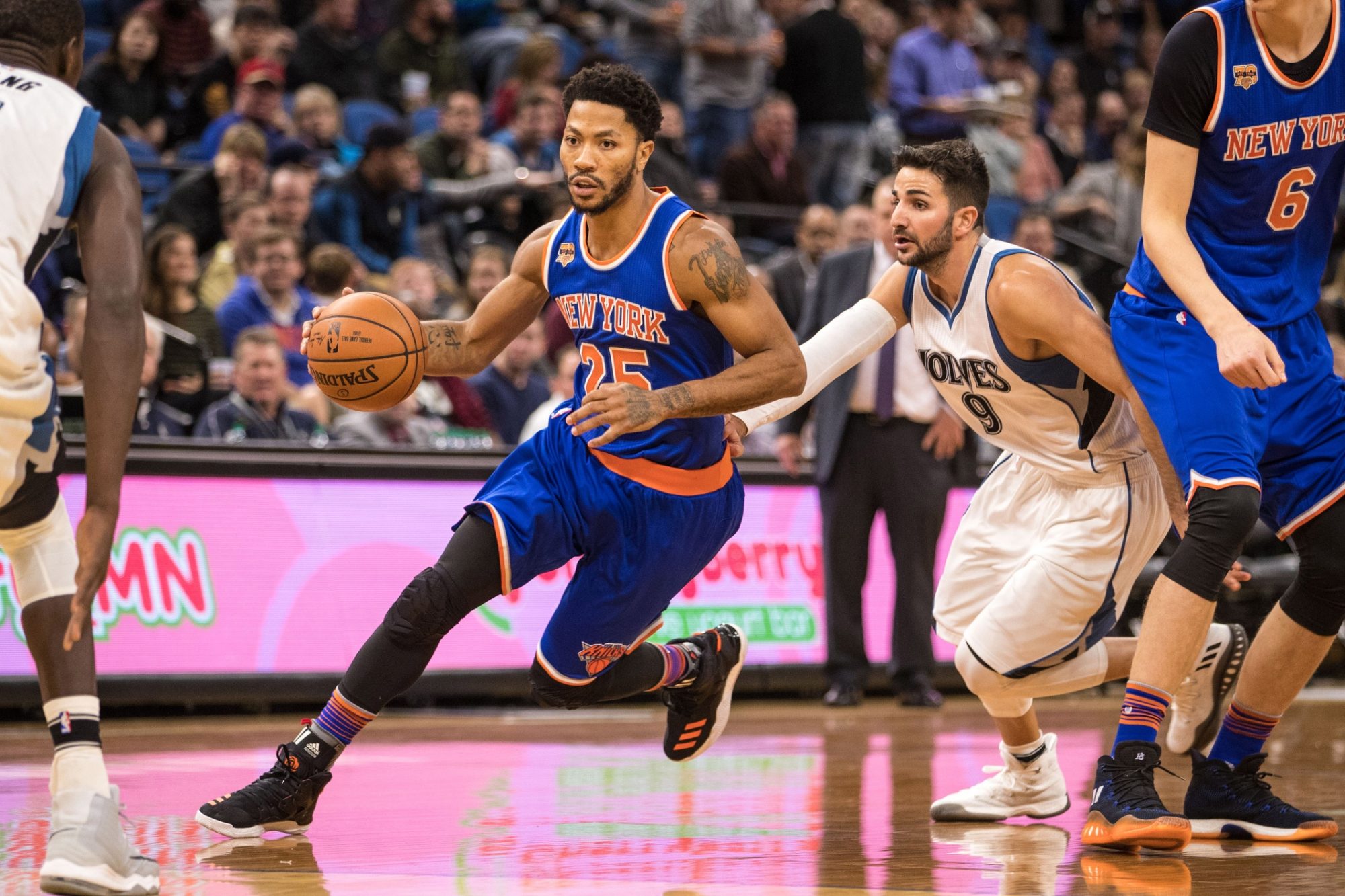 New York Knicks discussing Derrick Rose, Ricky Rubio swap (Report) 