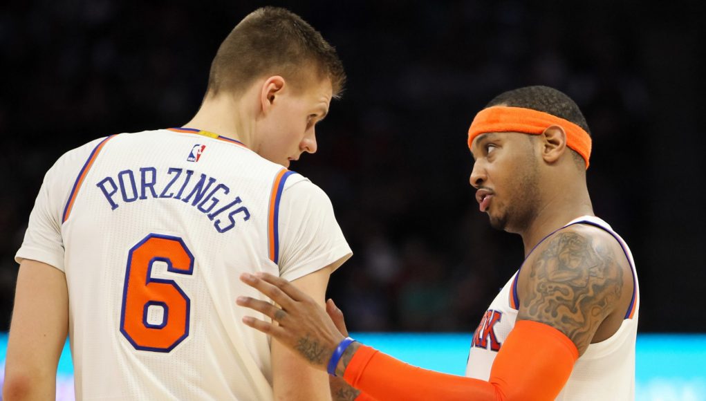 New York Knicks possible lineup alterations: Carmelo Anthony at the four 