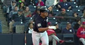 New York Yankees: Gary Sanchez Follows Single With Boss-Like Bat Flip (Video) 