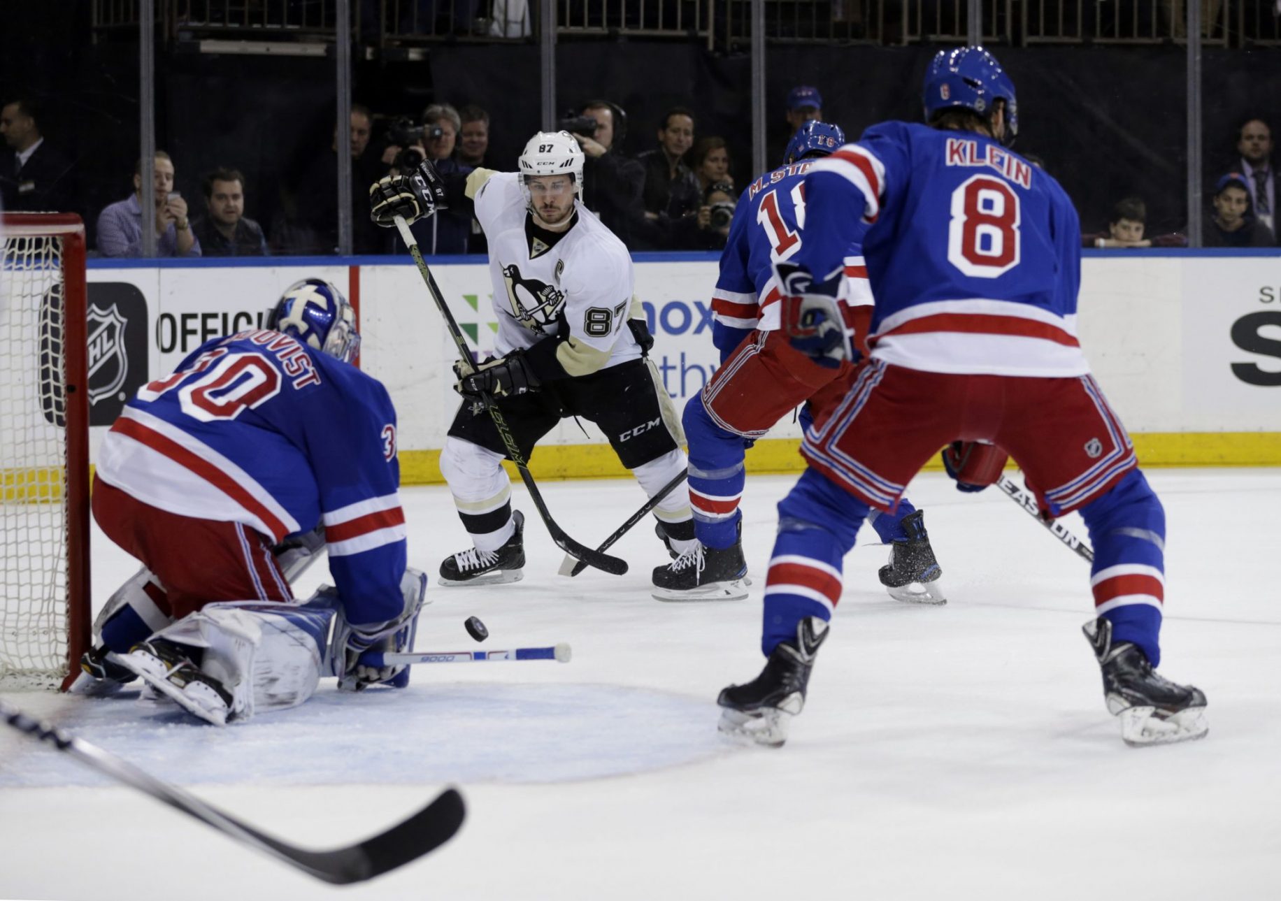 New York Rangers Roundup, 3/31/17: Pittsburgh Penguins at MSG, J.T. Miller Speaks About 4th-Line 