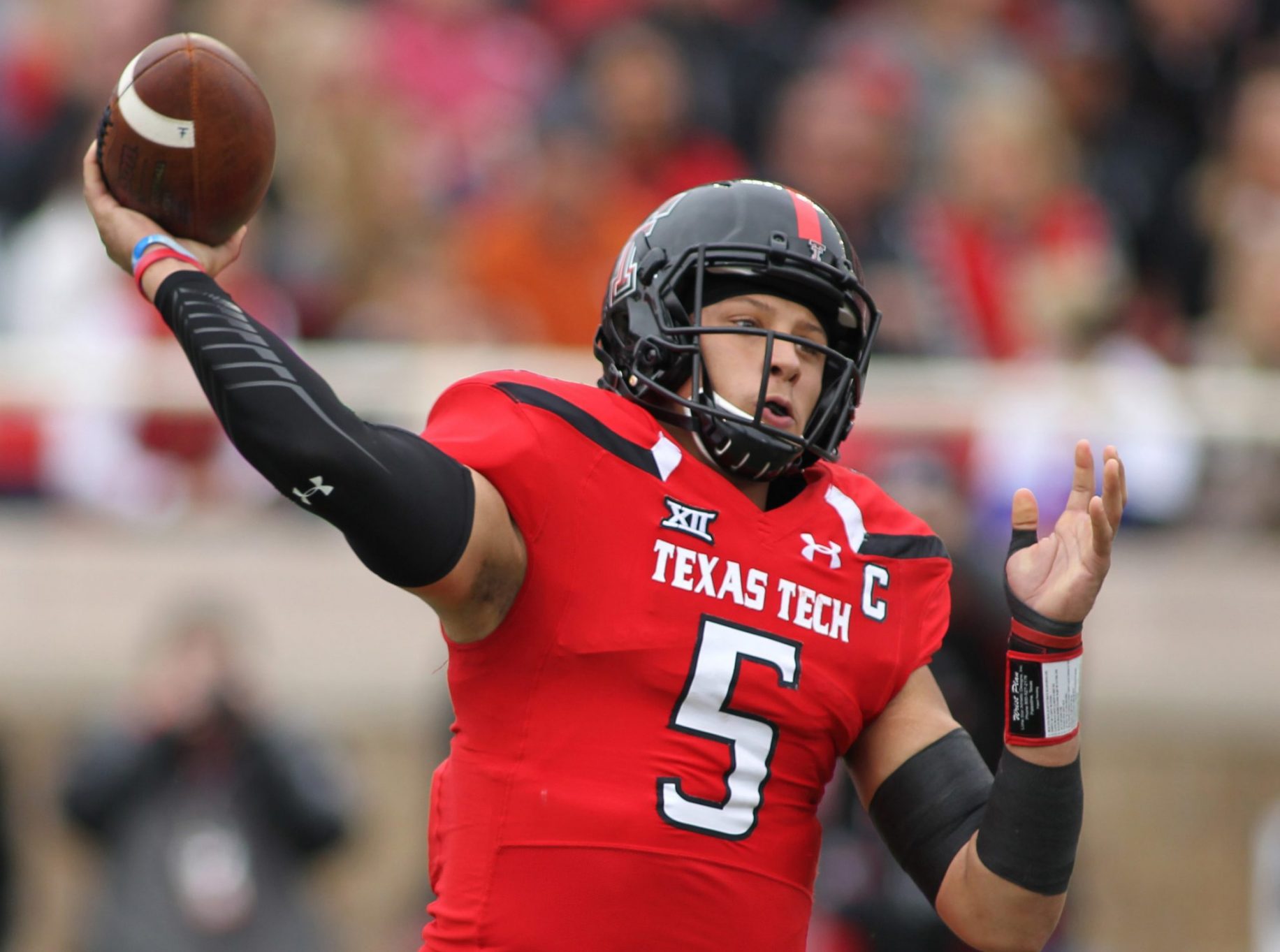 New York Giants Have An Interest In Texas Tech Quarterback Patrick Mahomes II 