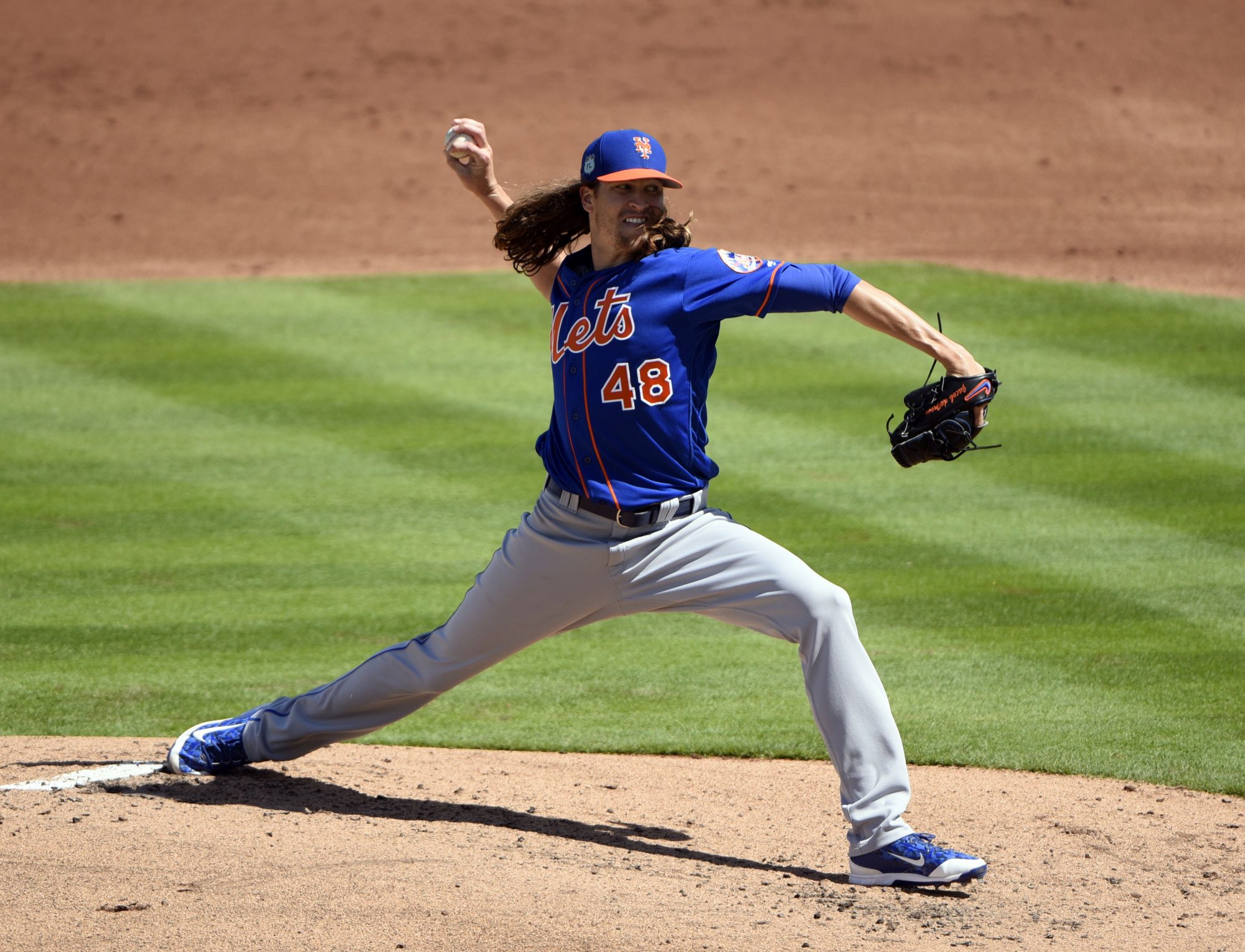 Ex-Mets ace Jacob deGrom finally throws first bullpen session