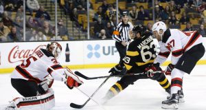New Jersey Devils Fail To Play 60 Minutes In Loss To Boston Bruins (Highlights) 