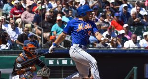 Tim Tebow Collects Two Hits, Matt Harvey Horrid Again in New York Mets Loss To Marlins (Highlights) 