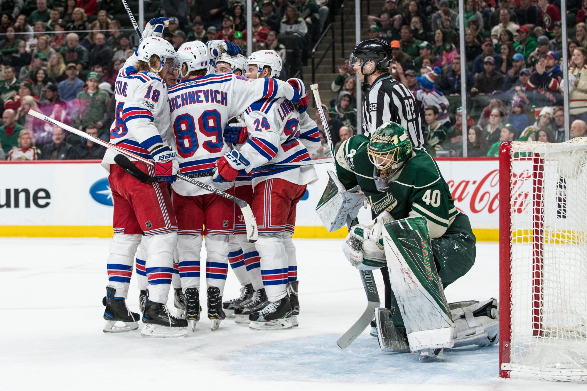 The New York Rangers Showcase That Road Warrior Mentality in Minnesota (Highlights) 