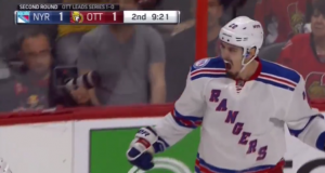 New York Rangers Take the Lead on a Filthy Chris Kreider Snipe; Derek Stepan Adds Another (Video) 