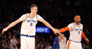 New York Knicks News Mix, 4/18/17: Drama in Melo Split, KP Playing for Latvia 
