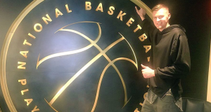 New York Knicks: Kristaps Porzingis visits NBPA headquarters 2