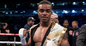 Errol Spence Takes Down Brook To Become IBF Welterweight Champ 