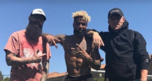 New York Giants WR Odell Beckham Jr. Working Out With Johnny Manziel 2