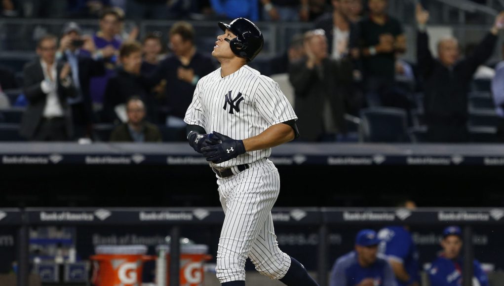 New York Yankees: Aaron Judge Making History In Gargantuan Style 