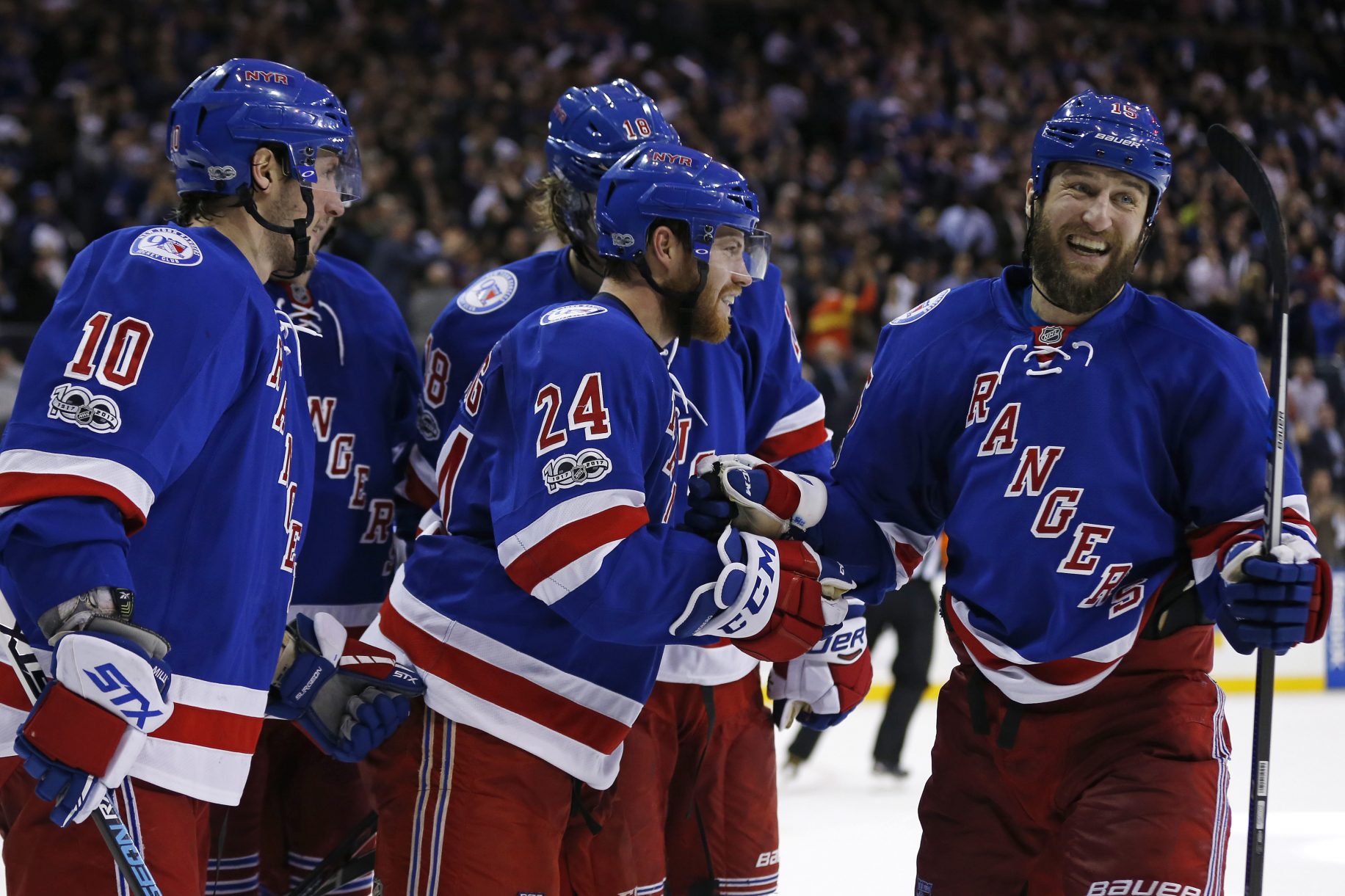 New York Rangers Dominate Game 4 Against Ottawa Senators; Oscar ...