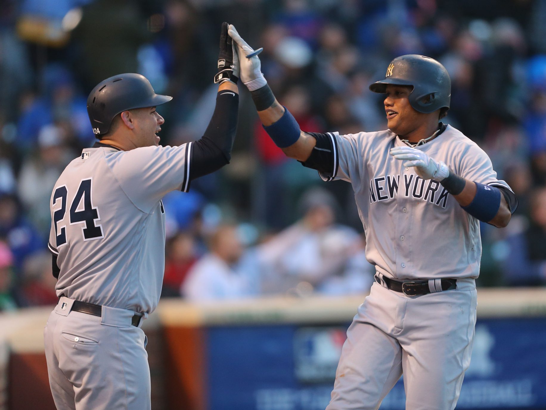 New York Yankees Pounce Early To Rout Chicago Cubs (Highlights) 