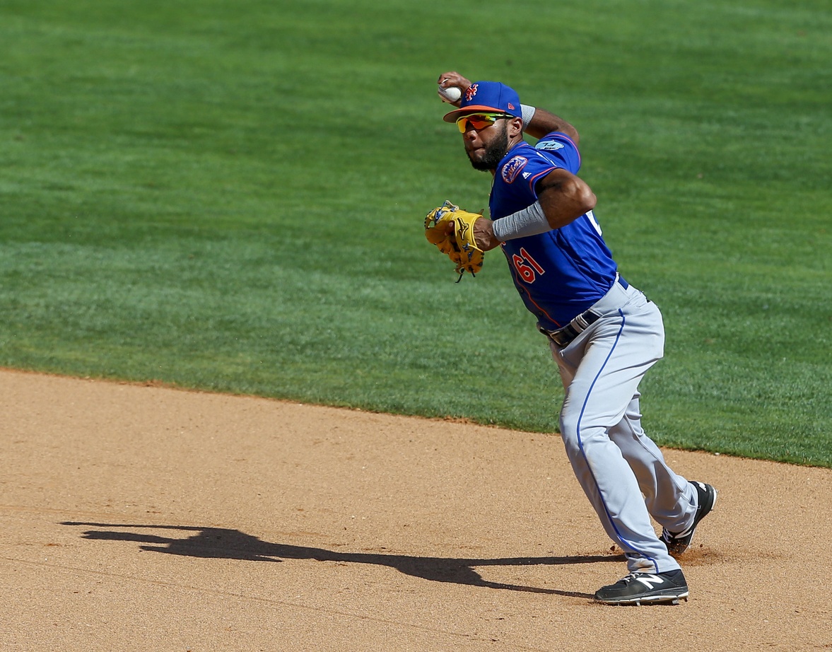 New York Mets Prospect Amed Rosario Shows Off Elite Defense 