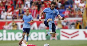 New York Red Bulls Bitter 2-0 Loss to NYCFC Evens Up 2017 Hudson River Derby (Highlights) 