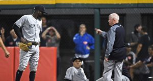 New York Yankees Prospect Dustin Fowler Injures Knee in Scary Collision (Video) 2