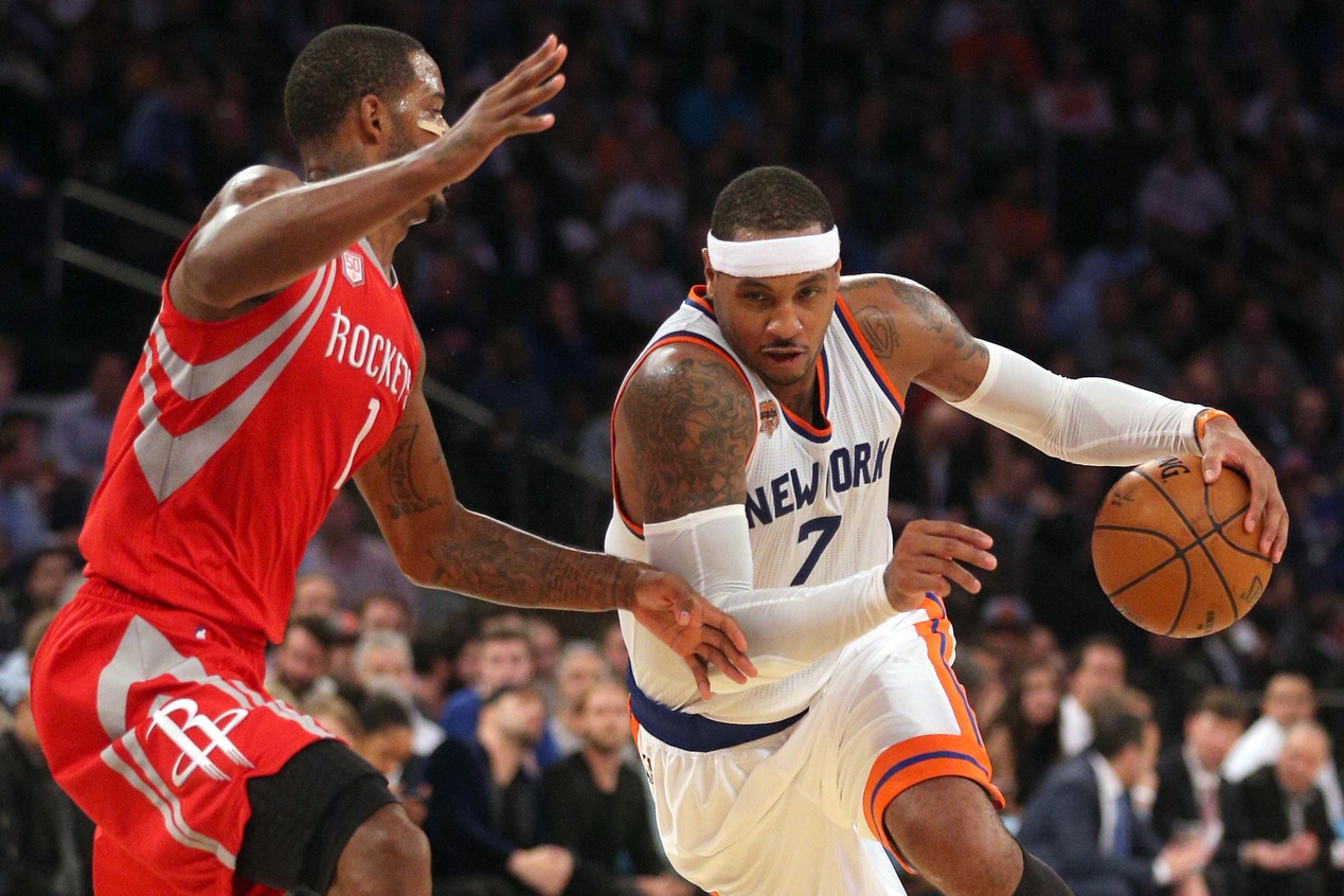 New York Knicks News Mix, 7/25/17: Rockets Are Carmelo Anthony's 'Primary Objective' 