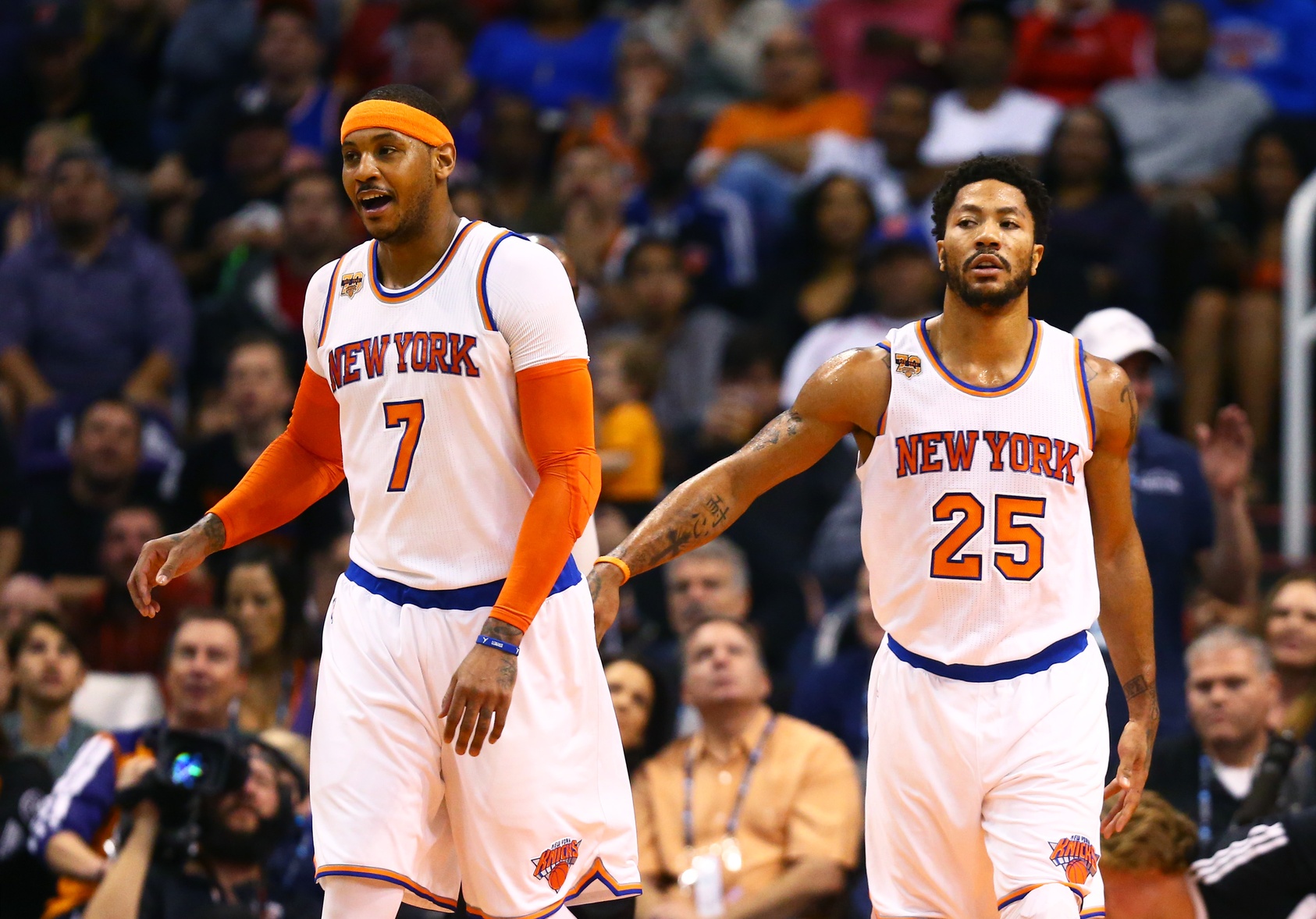New York Knicks Daily News Mix, 7/3/17: Melo Open to Trade, D-Rose-Bucks 