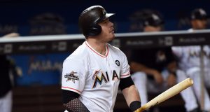 New York Yankees Seeking To Acquire Miami Marlins' Justin Bour (Report) 