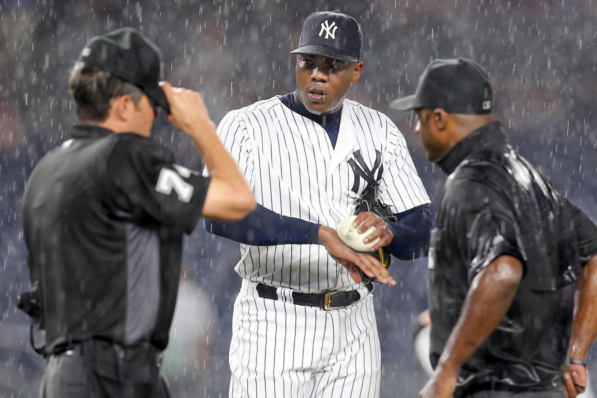 Aroldis Chapman - Texas Rangers Relief Pitcher - - ESPN (SG)