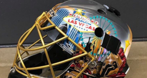 Vegas Golden Knights Goalie Marc-Andrey Fleury Unveils His New Mask (Photo) 3