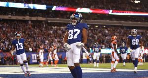 Sterling Shepard Appearance a Highlight of New York Giants' Jog-Through Practice 