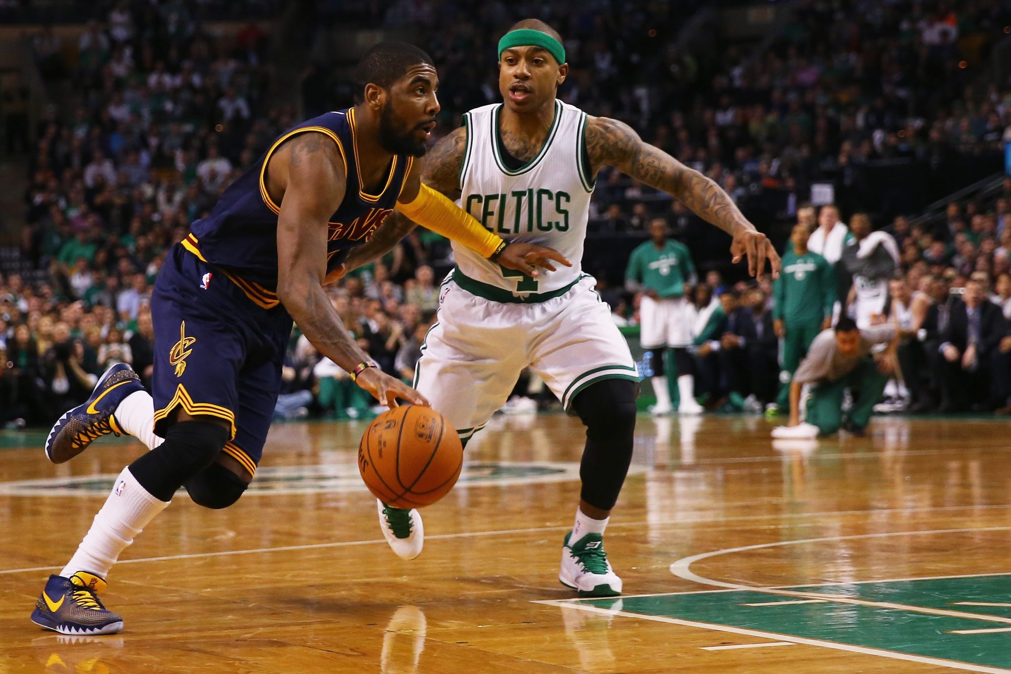 Cleveland Cavaliers, Boston Celtics Talking Trade Involving Kyrie Irving and Isaiah Thomas (Report) 