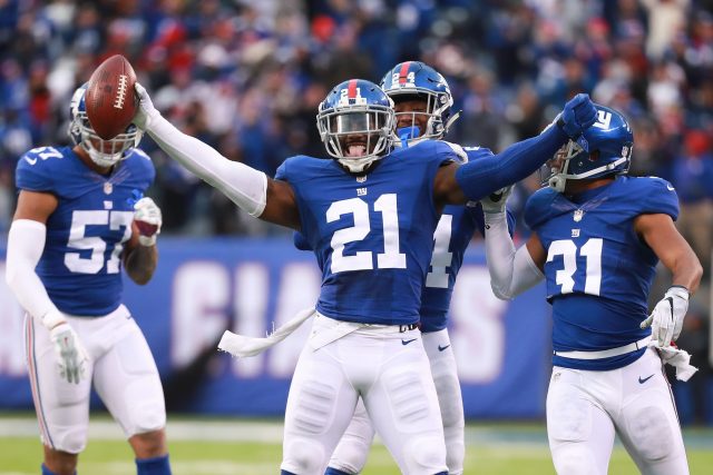 East Rutherford, New Jersey, USA. 6th Nov, 2017. Rams' tight end Dereck  Carrier (86) on the sideline during NFL action between the Los Angeles Rams  and the New York Giants at MetLife