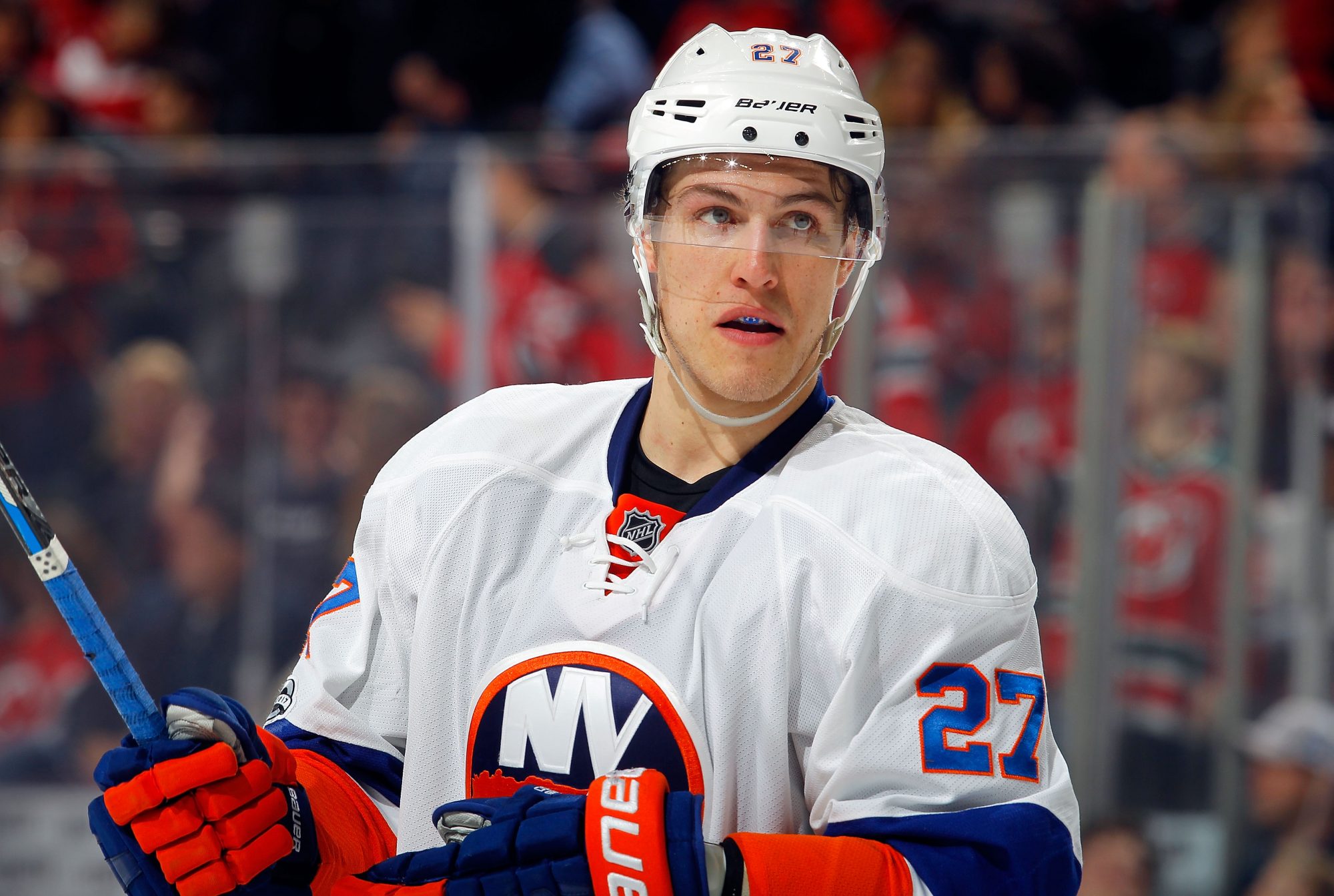 New York Islanders Anders Lee is taking big steps in 2016-2017