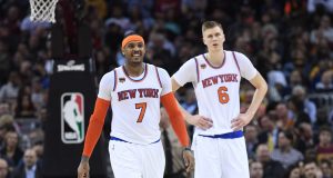 Carmelo Anthony in a Knicks Uniform Means Continued Halt In Kristaps Porzingis' Development 1