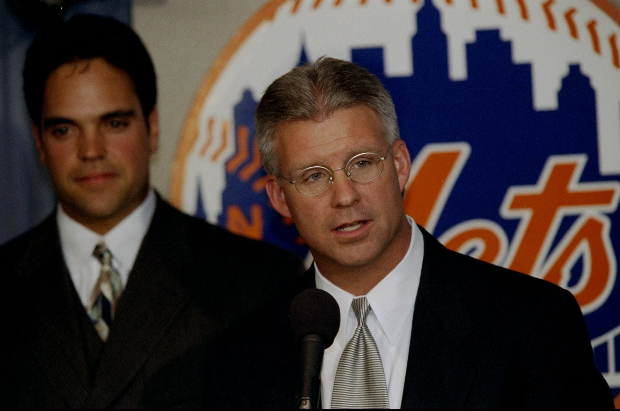 Steve Phillips Mike Piazza New York Mets