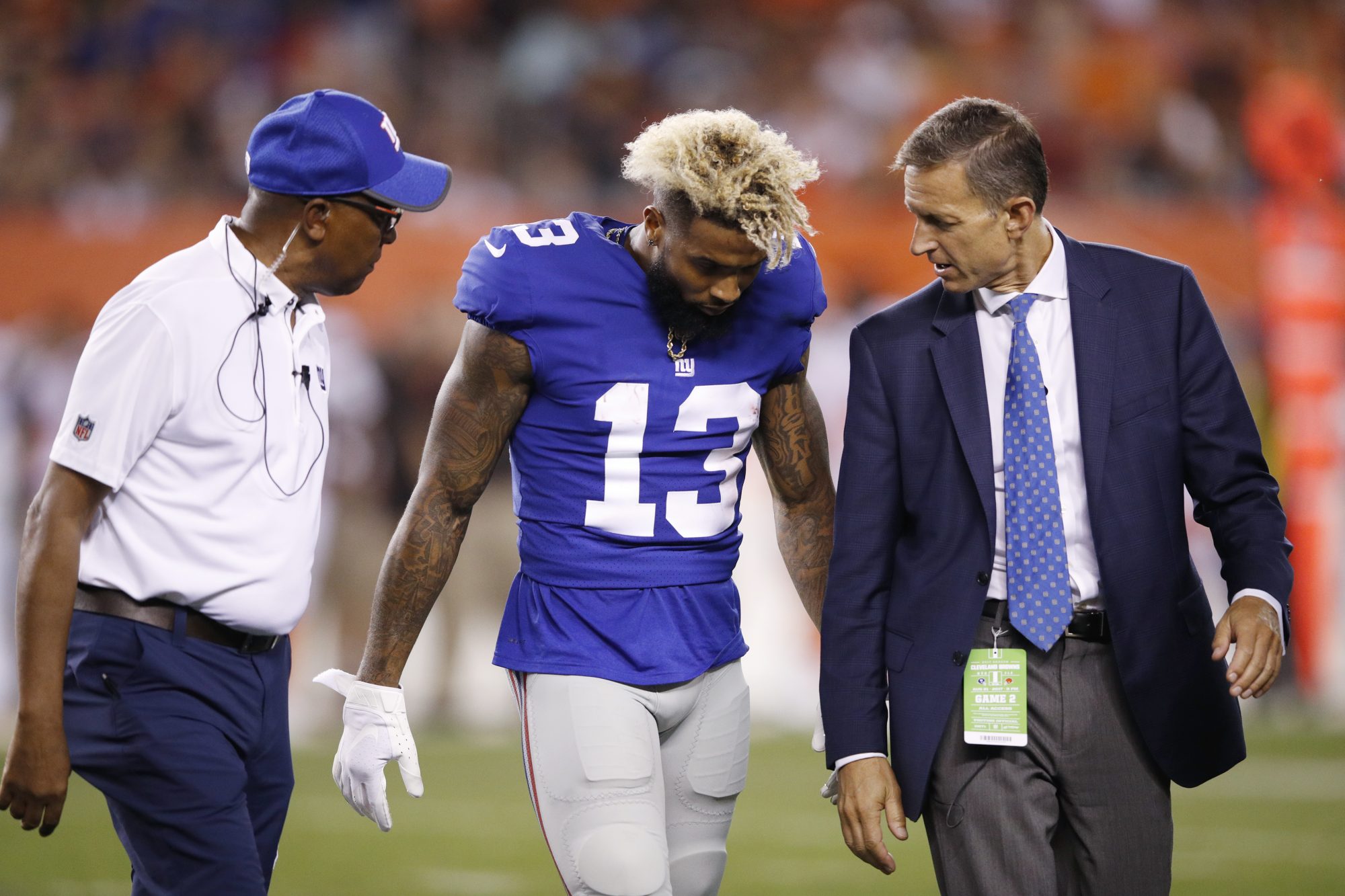 2017 Score Color Rush #19 Odell Beckham Jr. New York Giants