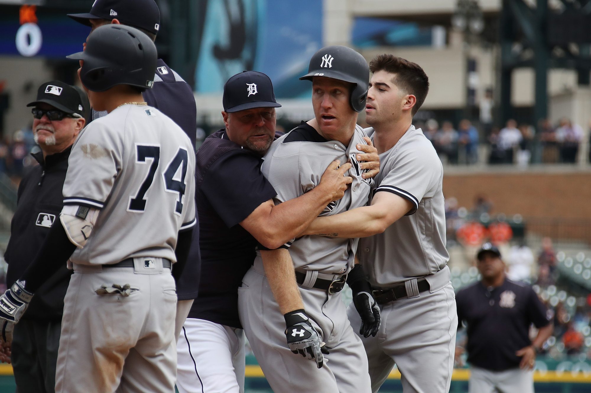 MLB Announces Suspensions For New York Yankees-Tigers Fight 