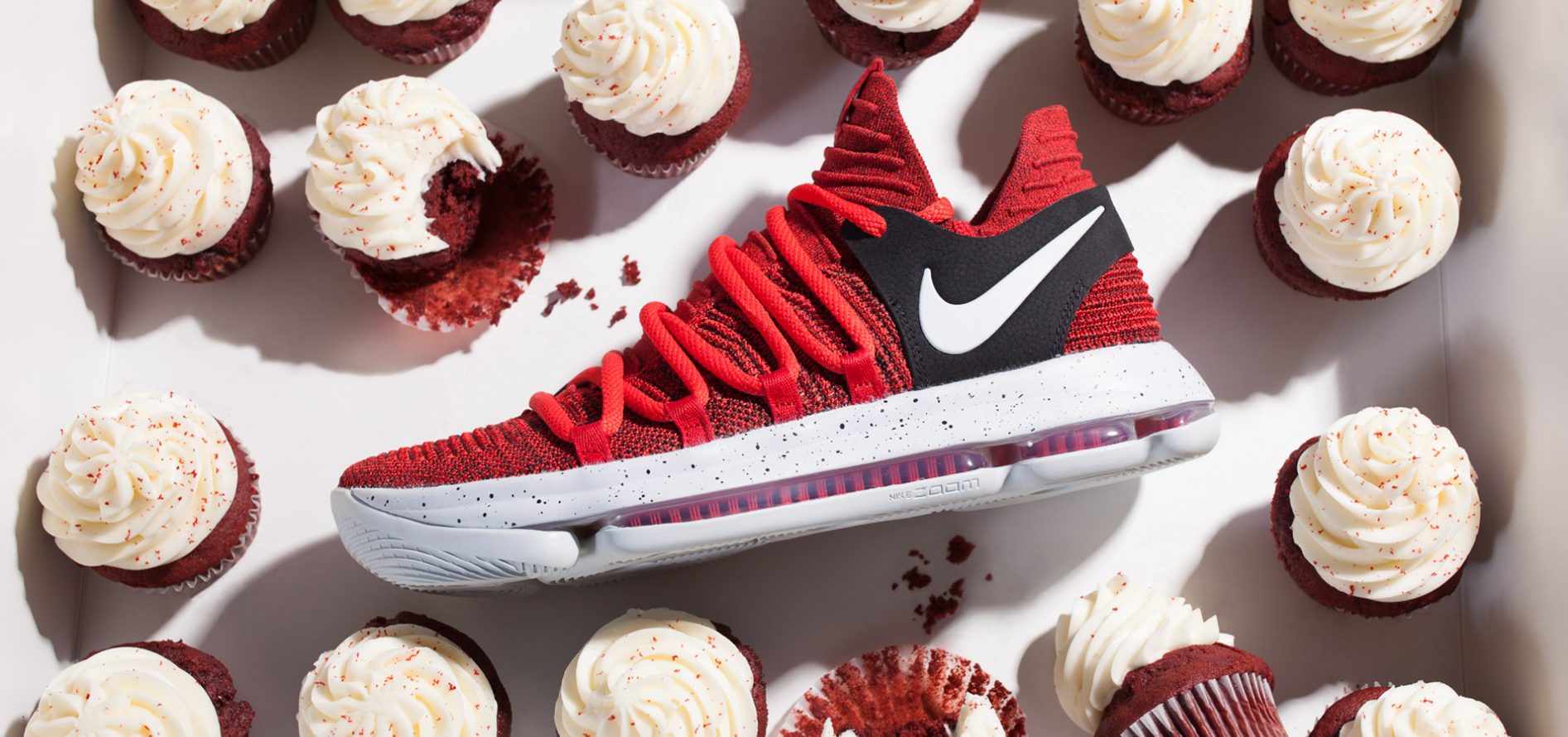 NBA: Cupcake Shenanigans Continue As Nike To Release Kevin Durant Red Velvet Cupcake Shoes 