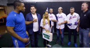 New York Mets: WWE Stars Take Batting Practice With Curtis Granderson At Citi Field (Video) 