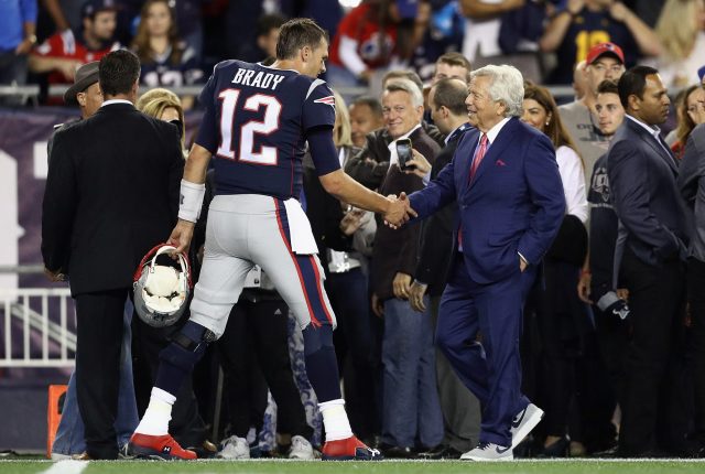 Tom Brady Pumps Up The Patriot Faithful